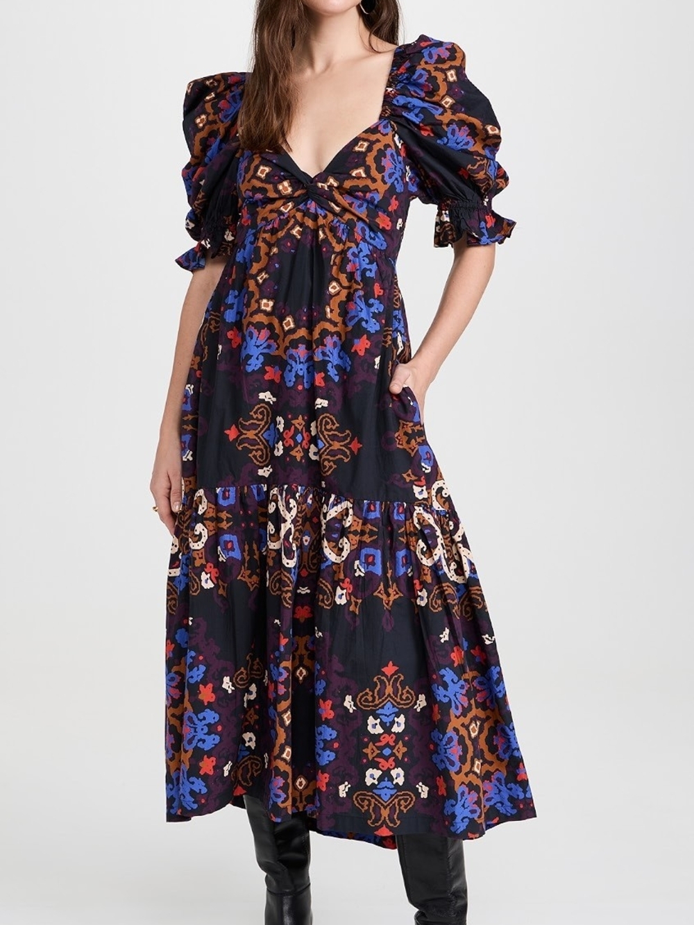 Cleobella | Jewel Ankle Dress in Venezia Print